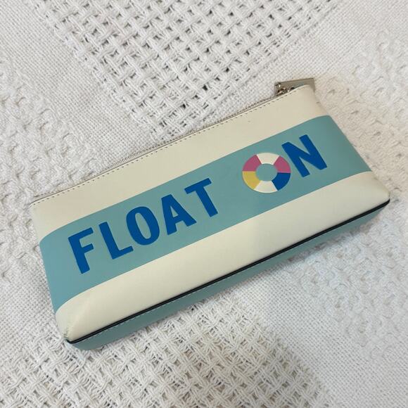 Kate Spade Float On small cosmetic bag pouch travel BT 2641 - Picture 7 of 9